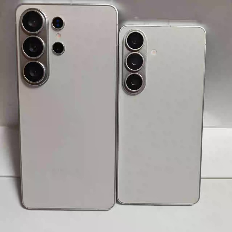 Galaxy S26 mockup, front view