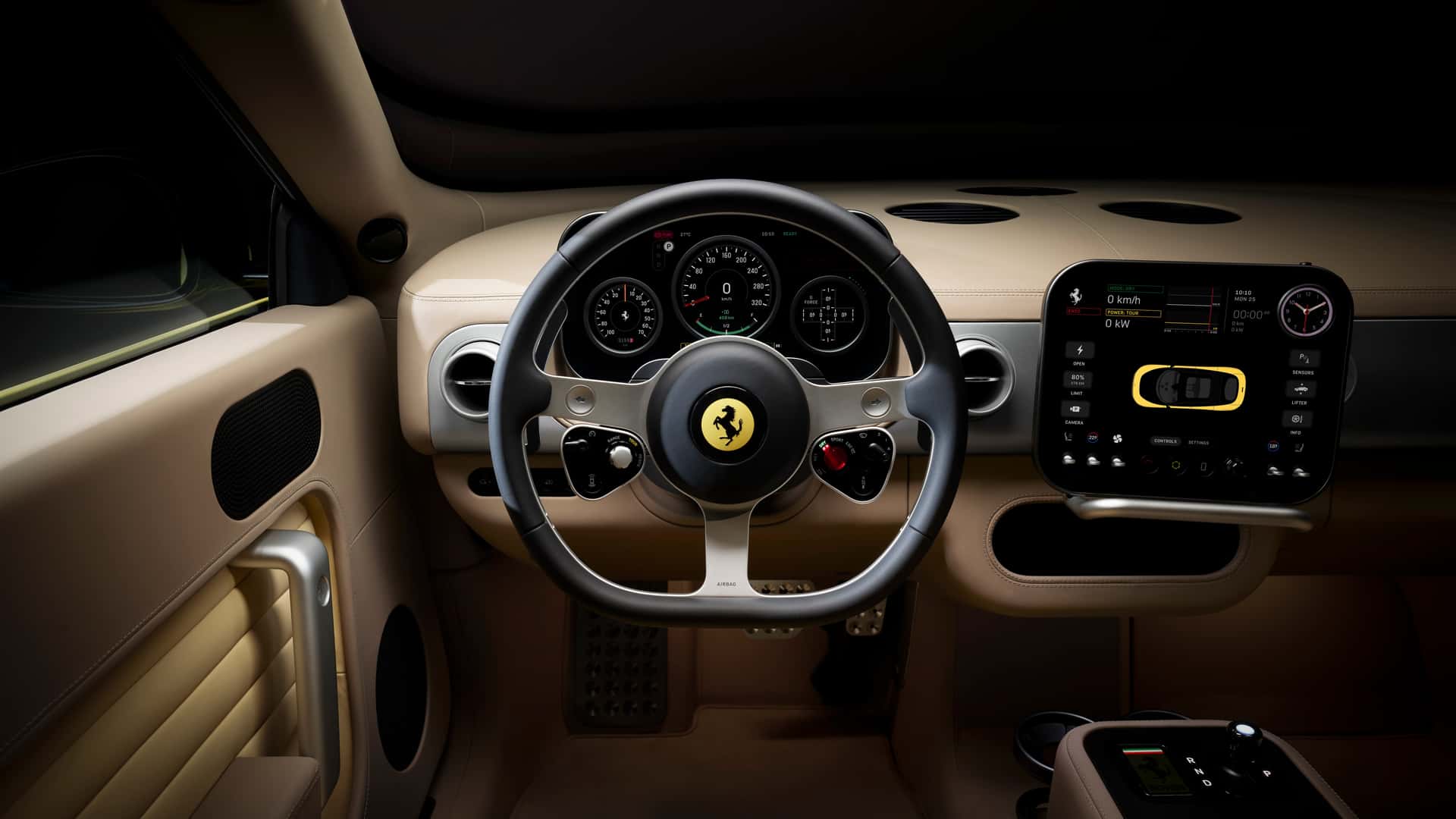 Creative design of Ferrari Luce