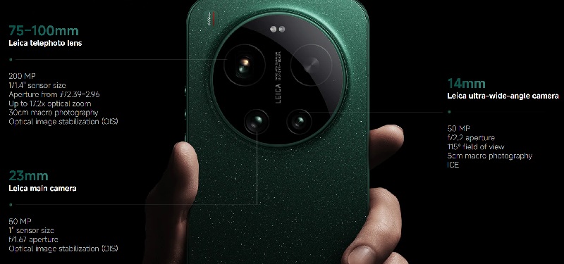 Xiaomi 17 Ultra смартфон с модулем камер