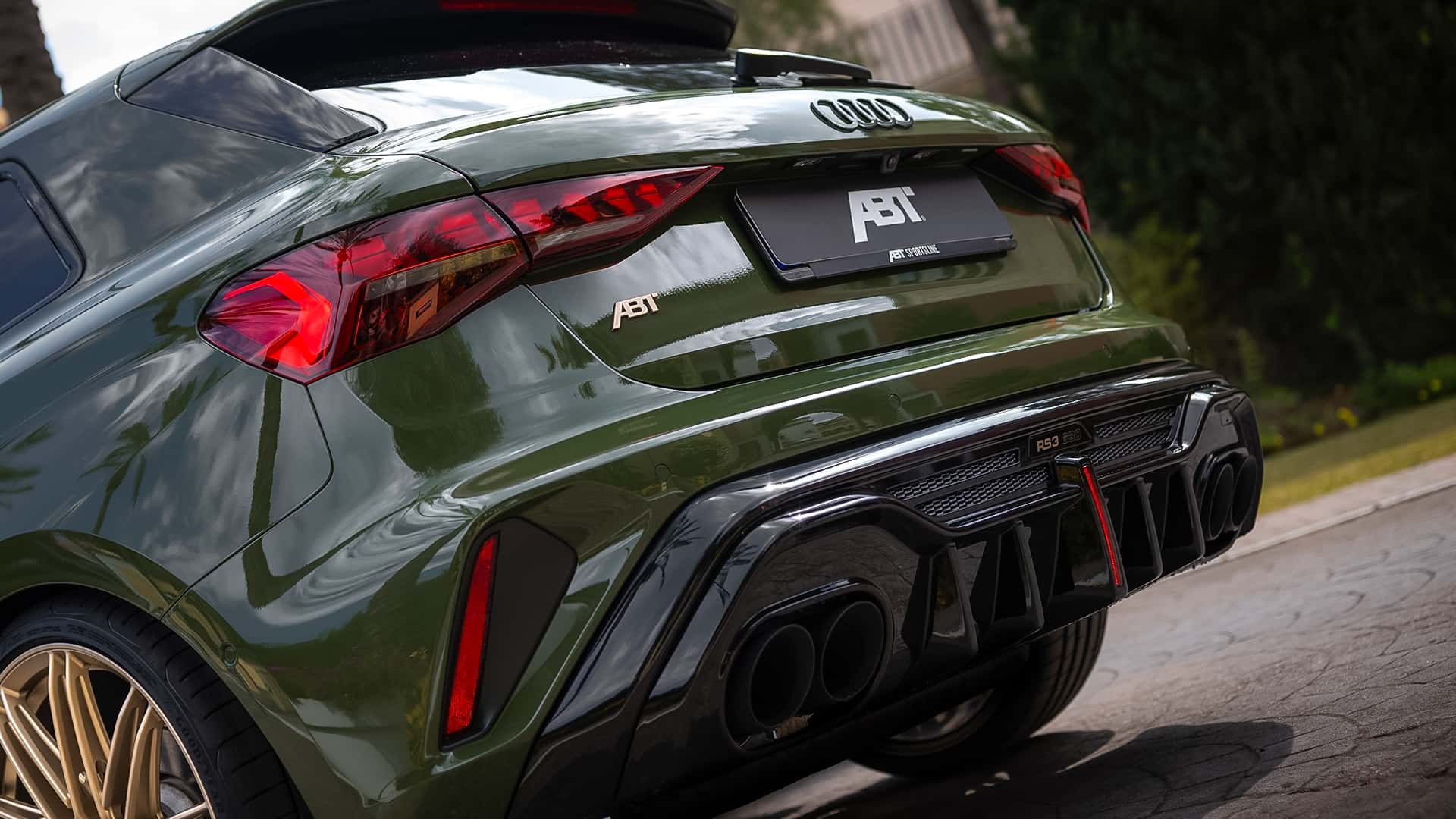 ABT RS3 630 на дороге