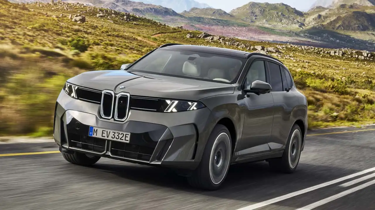 Боковой вид BMW X5