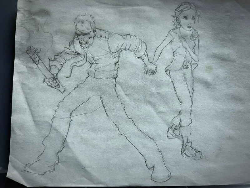The Last of Us sketch, 2003