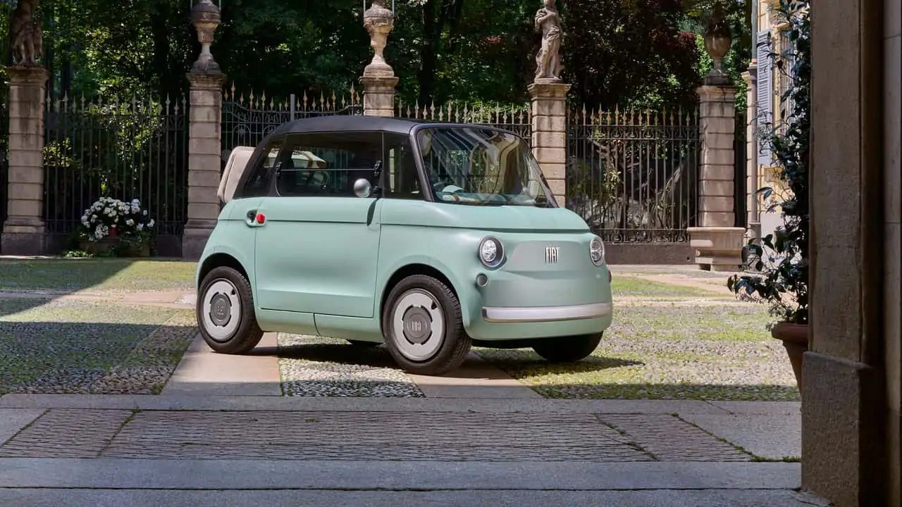 Fiat Topolino салон електричного квадрицикла