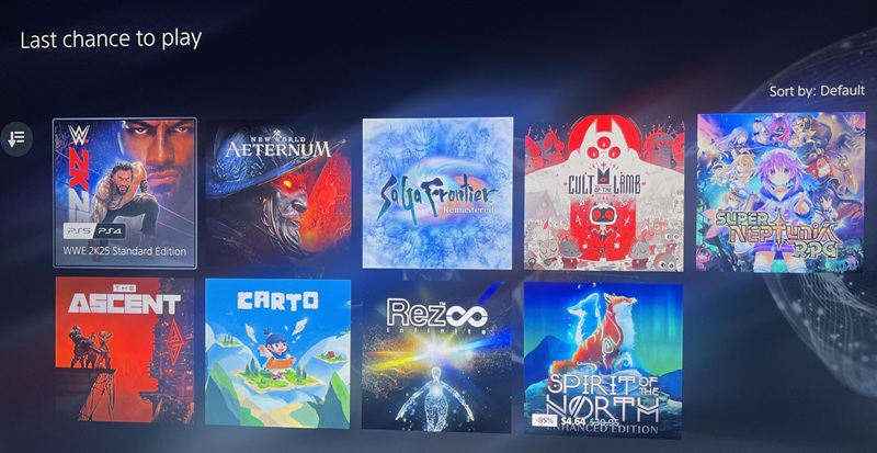 Ігрова колекція PlayStation