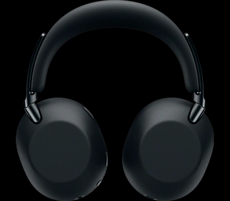 Чорні навушники Sony 1000X The ColleXion на білому фоні