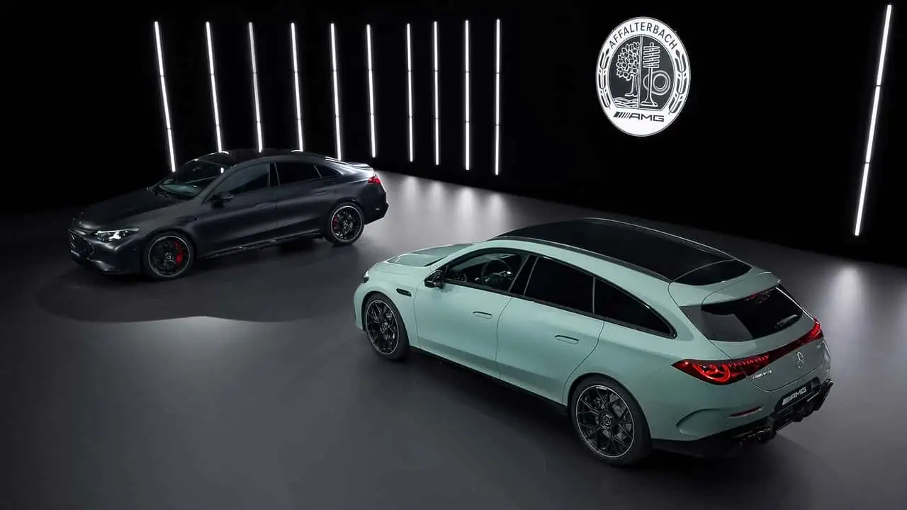 Электрический седан Mercedes-AMG CLA 45 - детали интерьера