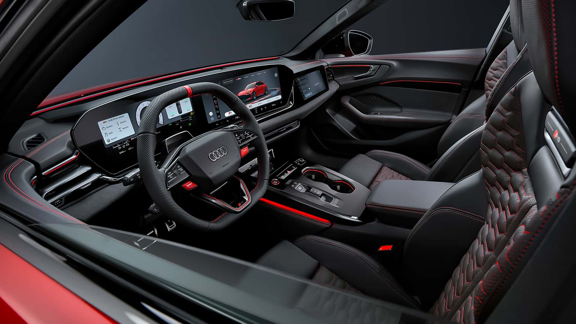 Audi RS5 2026 приборная панель