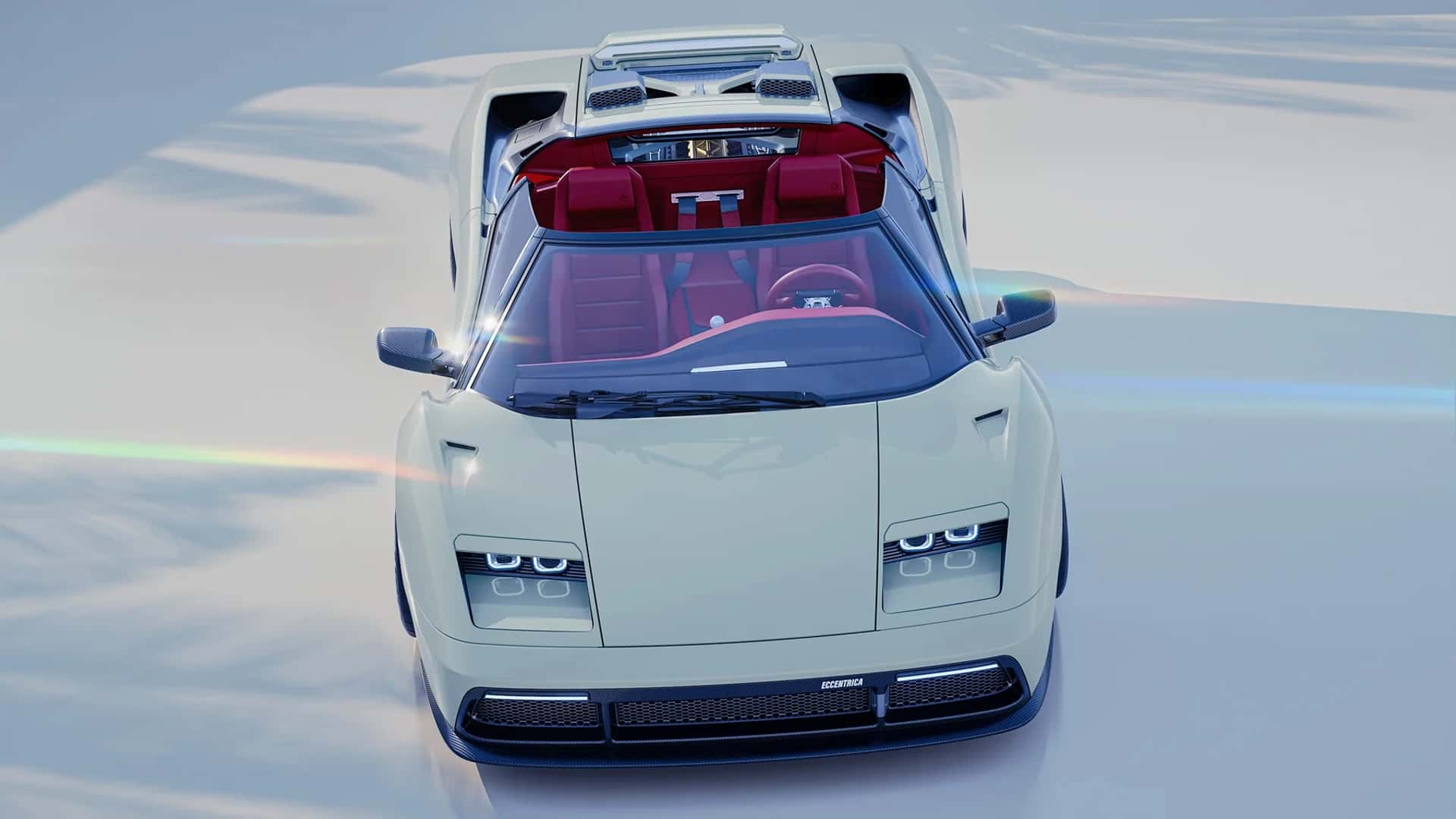 Eccentrica V12 Roadster, вид спереду