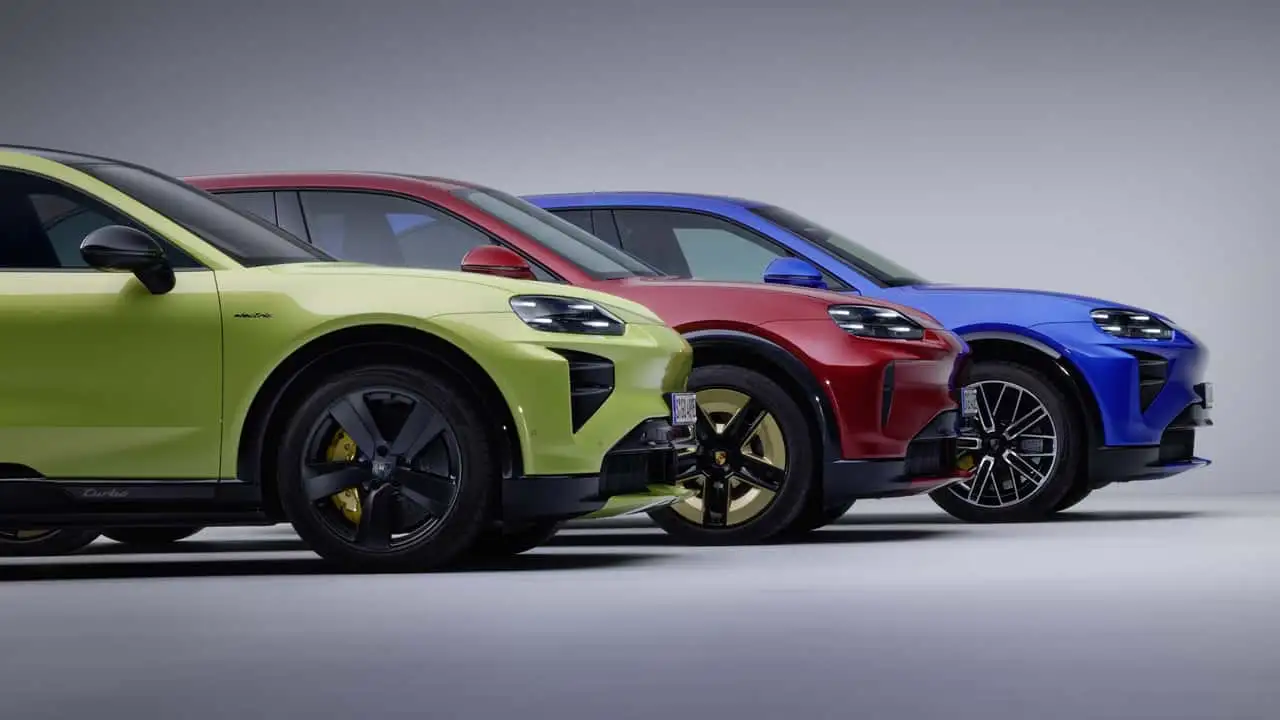Porsche Cayenne Electric 2027 - вид спереди