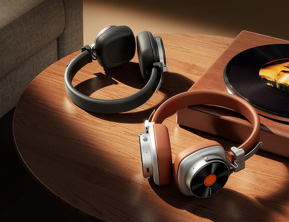 1MORE Classic HQ36 wireless headphones in Jazz Black.