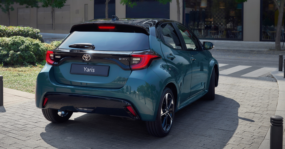 Concept of Toyota Yaris 2025