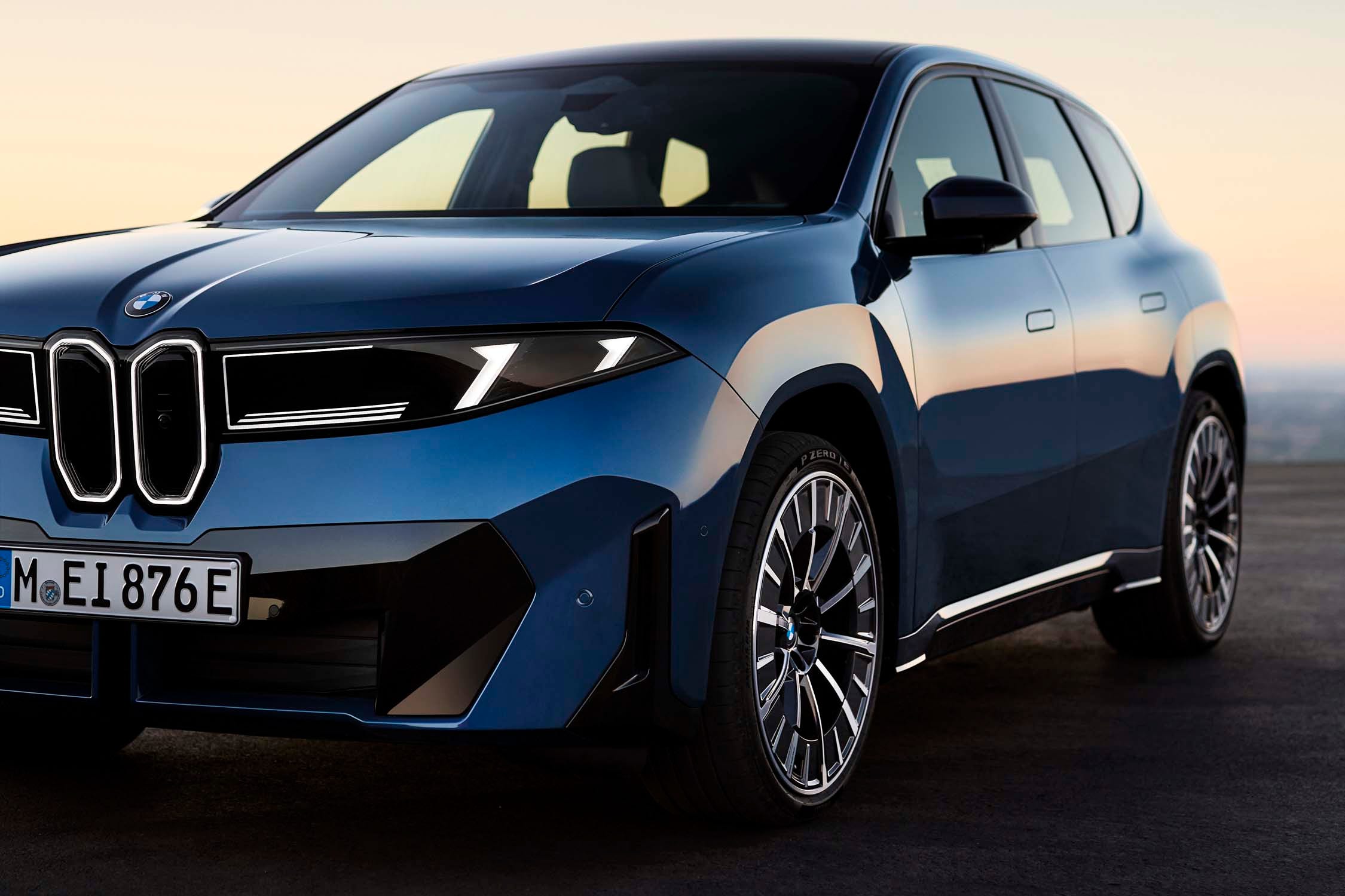 Аэродинамика BMW iX3 Long-Wheelbase
