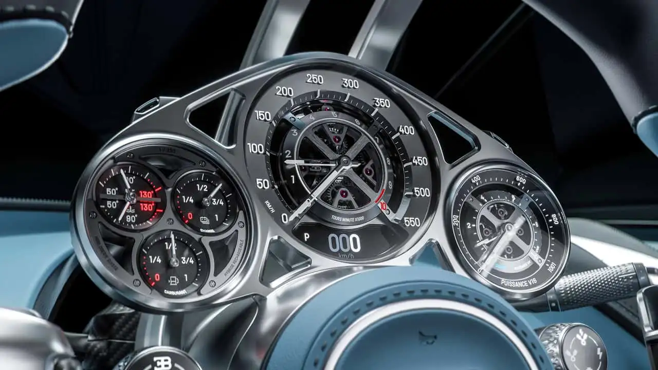 Дизайн и стиль Bugatti Tourbillon