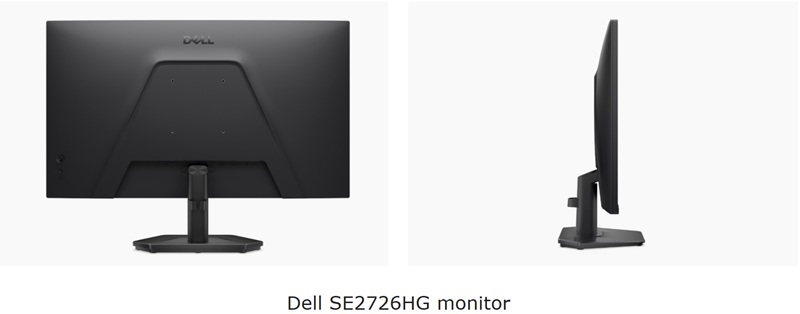 Дисплей Dell SE2726HG с частотой обновления 240 Гц