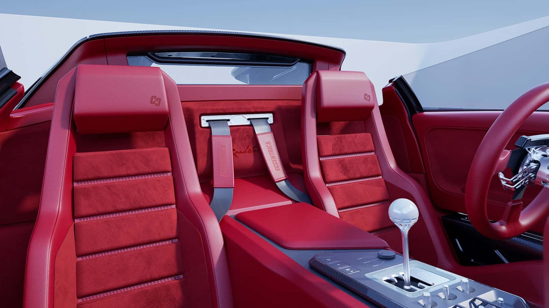 Стильний ретро-дизайн інтер'єру Eccentrica V12 Roadster