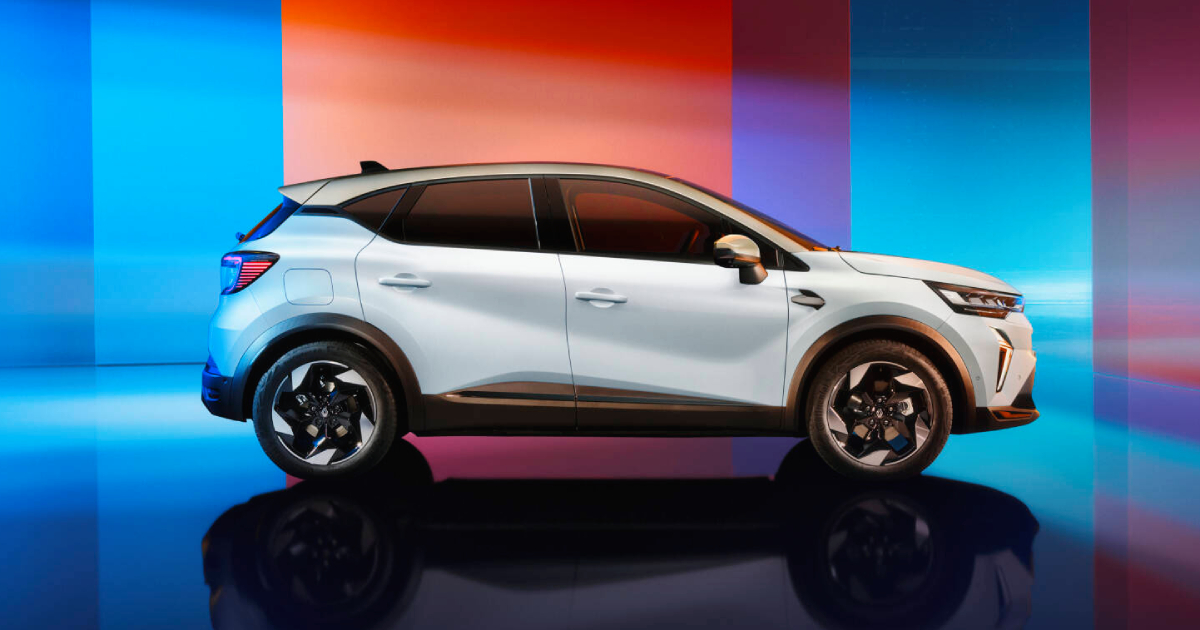 Renault Captur Eco-G 120 side view