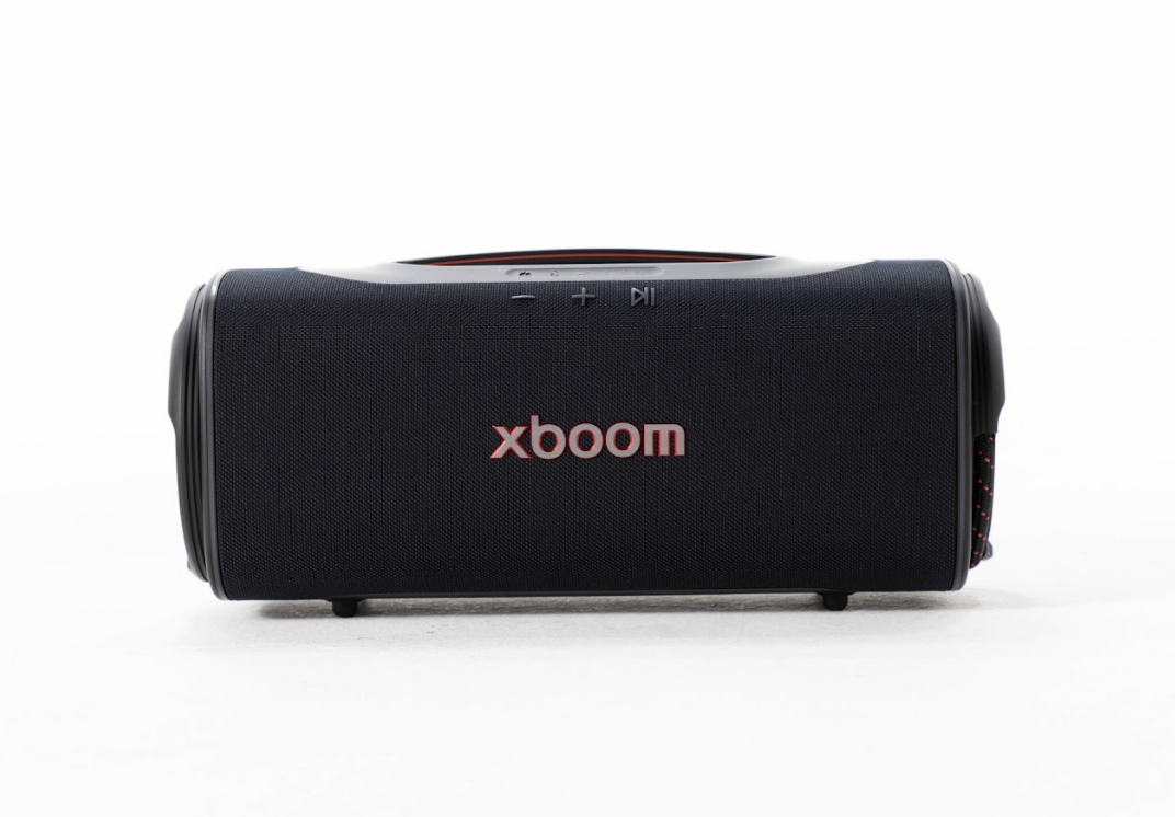 Portable LG XBOOM speaker with design by will.i.am