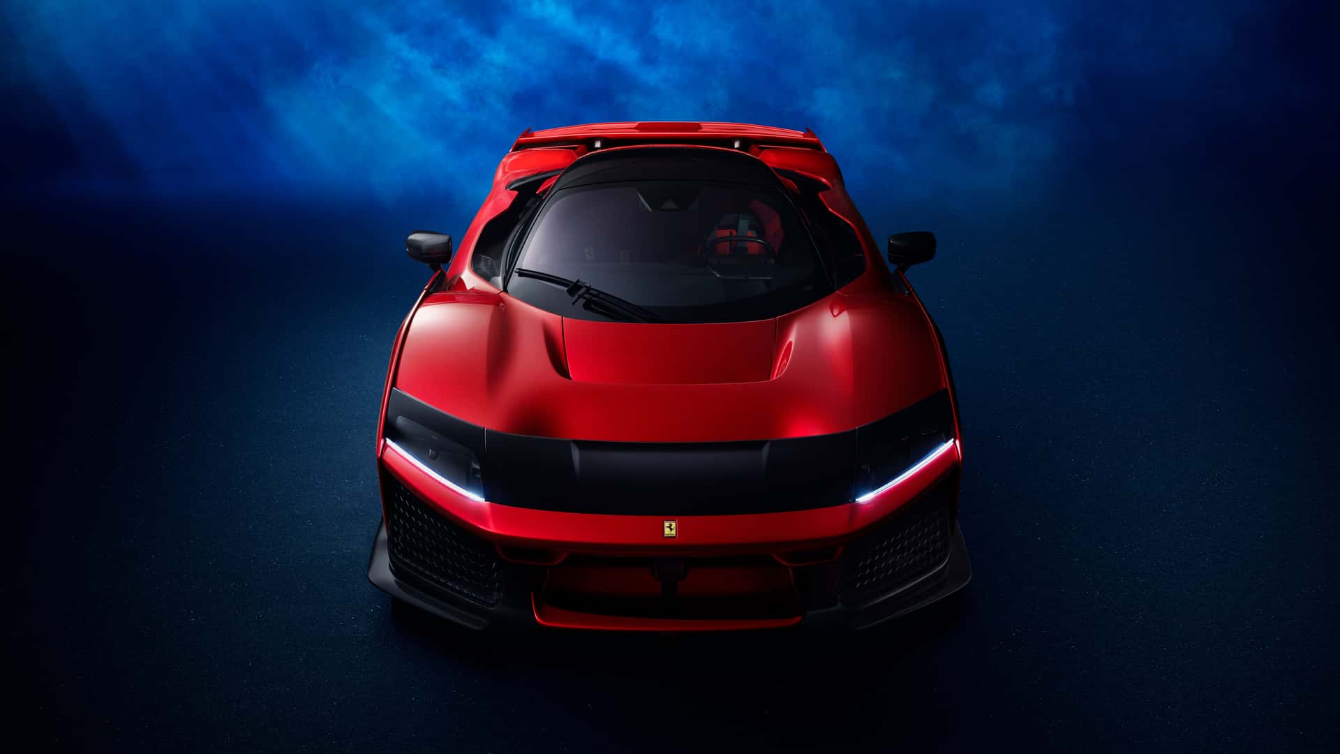 Ferrari F80 dashboard view