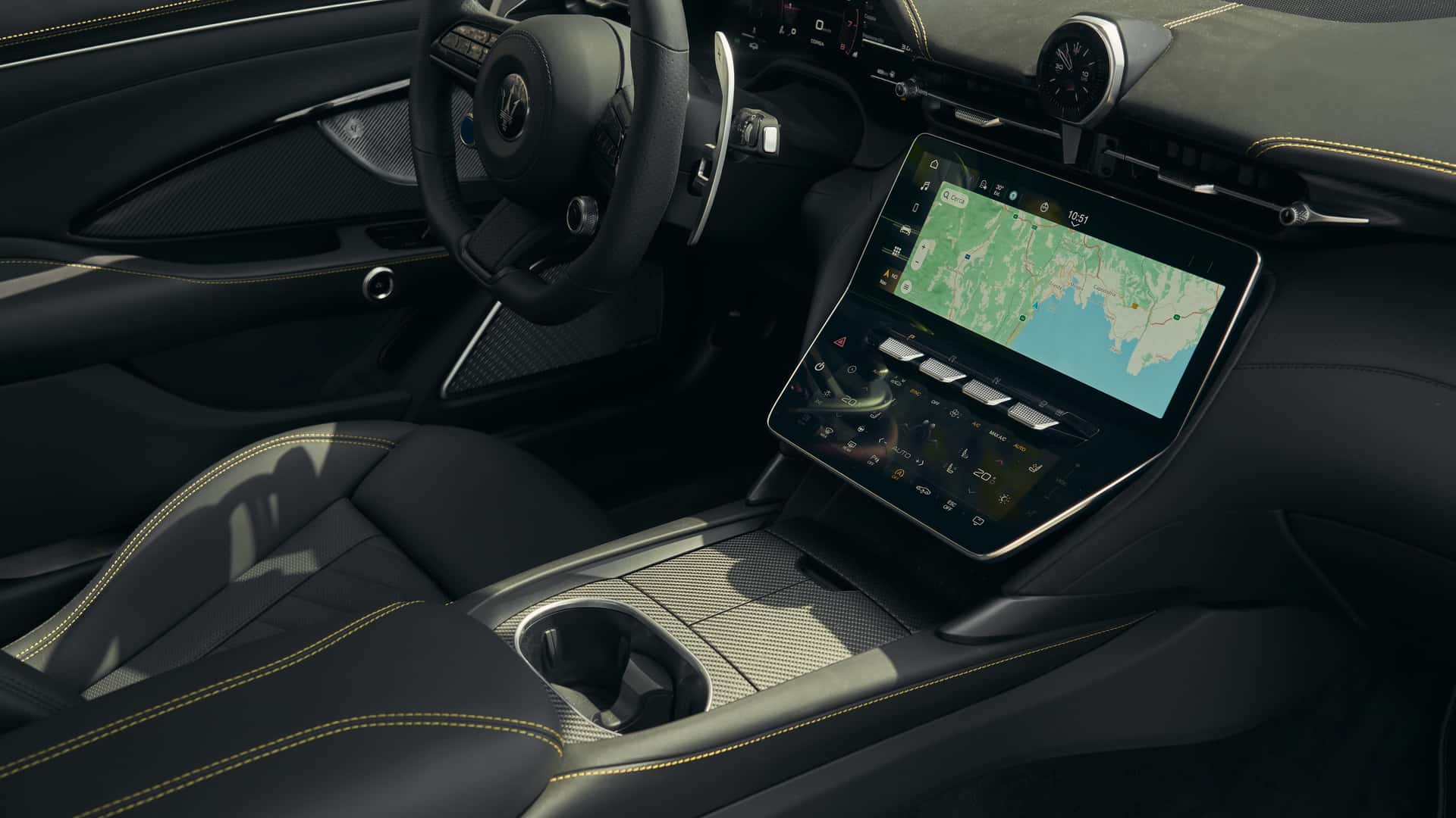 Роскошные детали Maserati GranTurismo