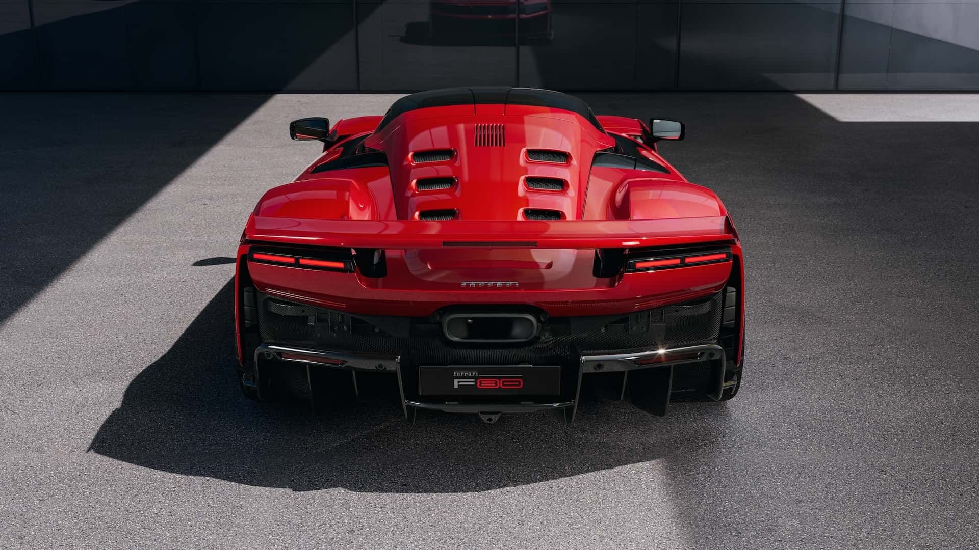 Ferrari F80 high-speed test