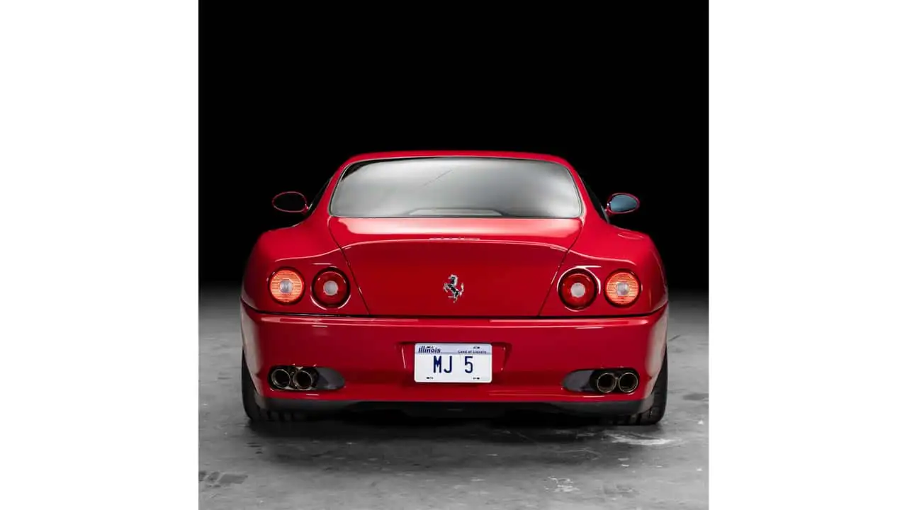 Ferrari 550 Maranello Майкла Джордана - вид з спереду