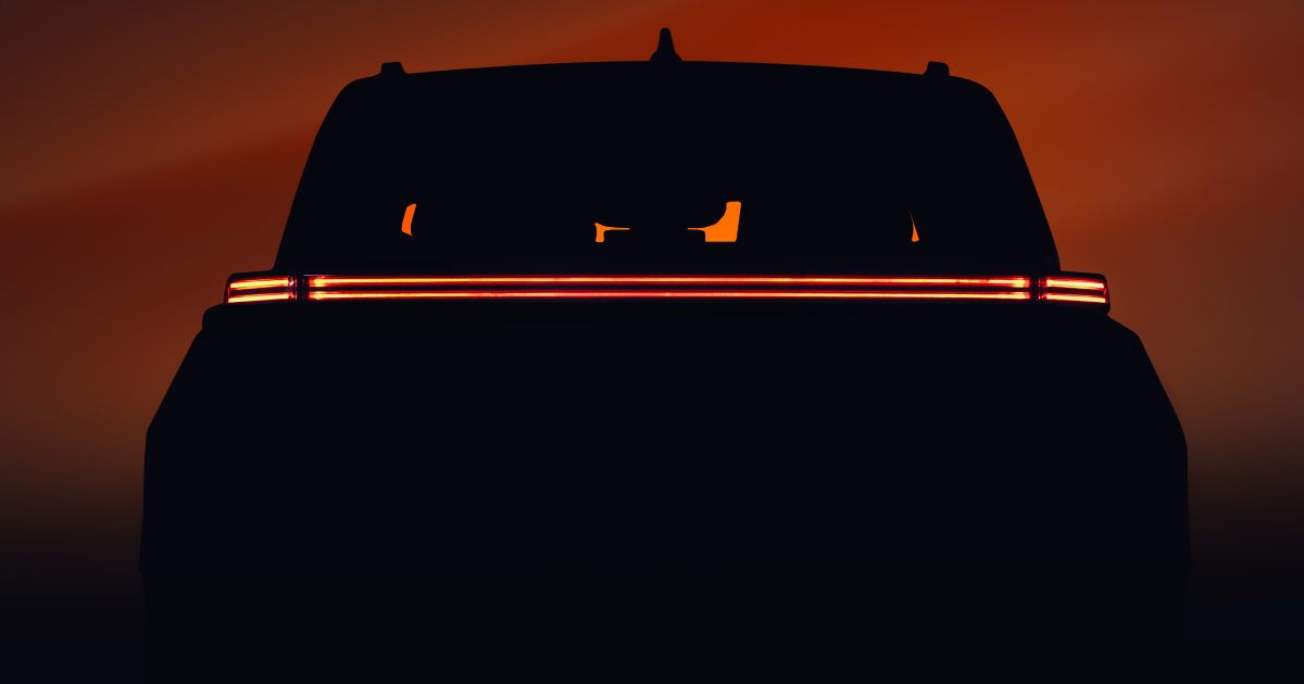 Teaser of the new Toyota Highlander