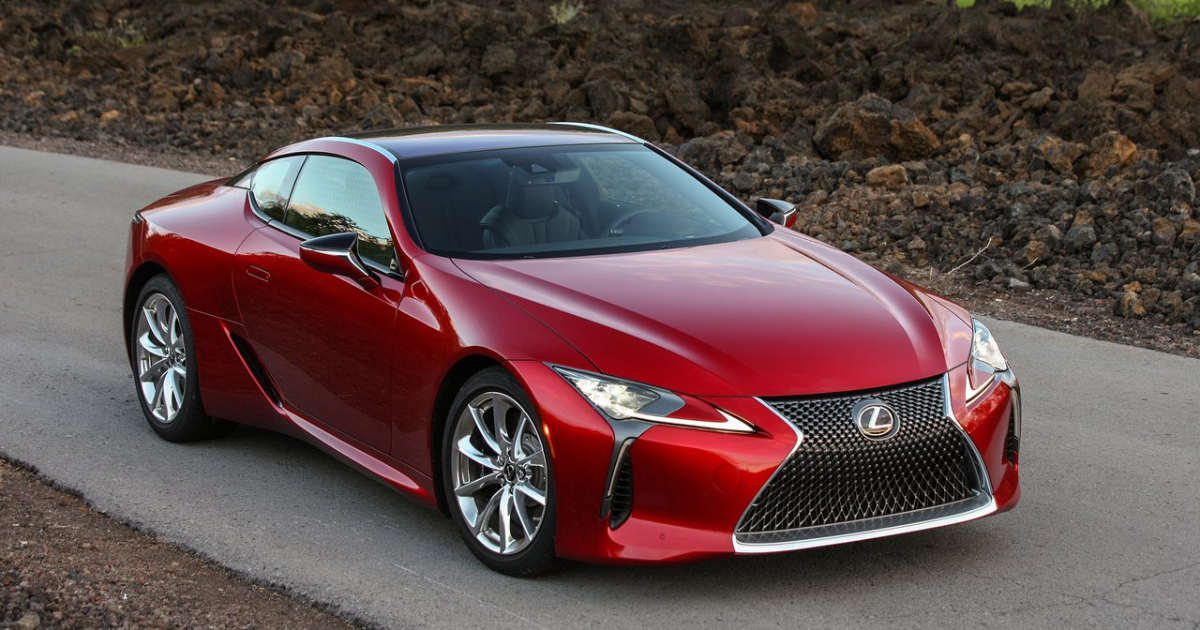 Lexus LC, coupe and convertible