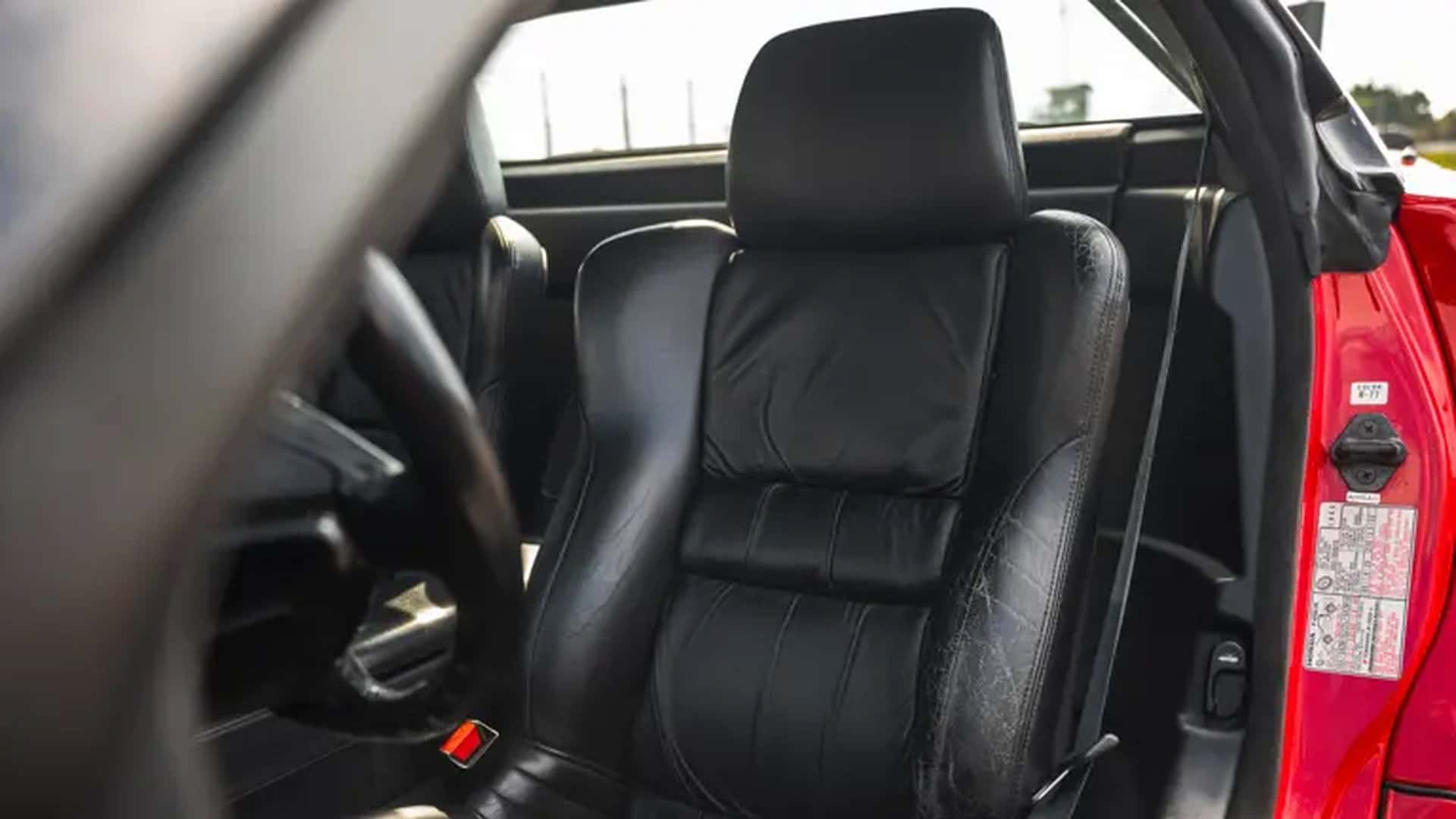 Айртон Сенна за кермом Honda NSX