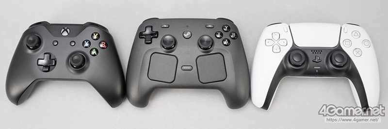 Size comparison from 4Gamer's now-deleted review.