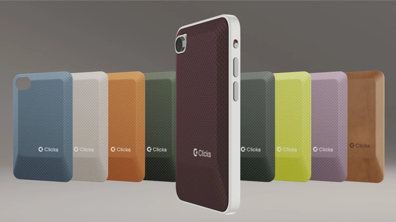 Visualization of the new Clicks Communicator smartphone