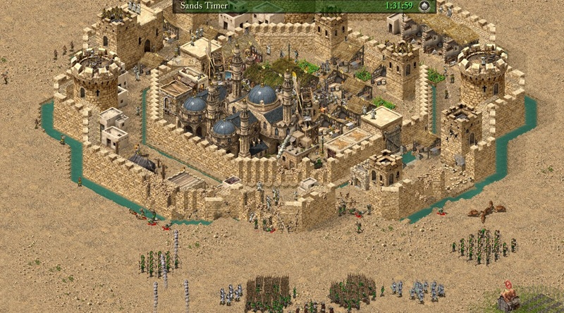 Зображення замку з Stronghold Crusader: Definitive Edition