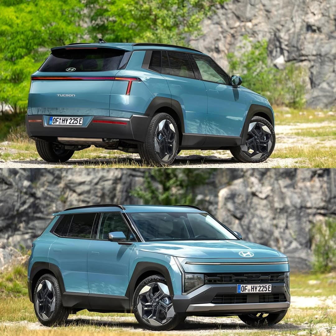 Hyundai Tucson 2027 рендеринг