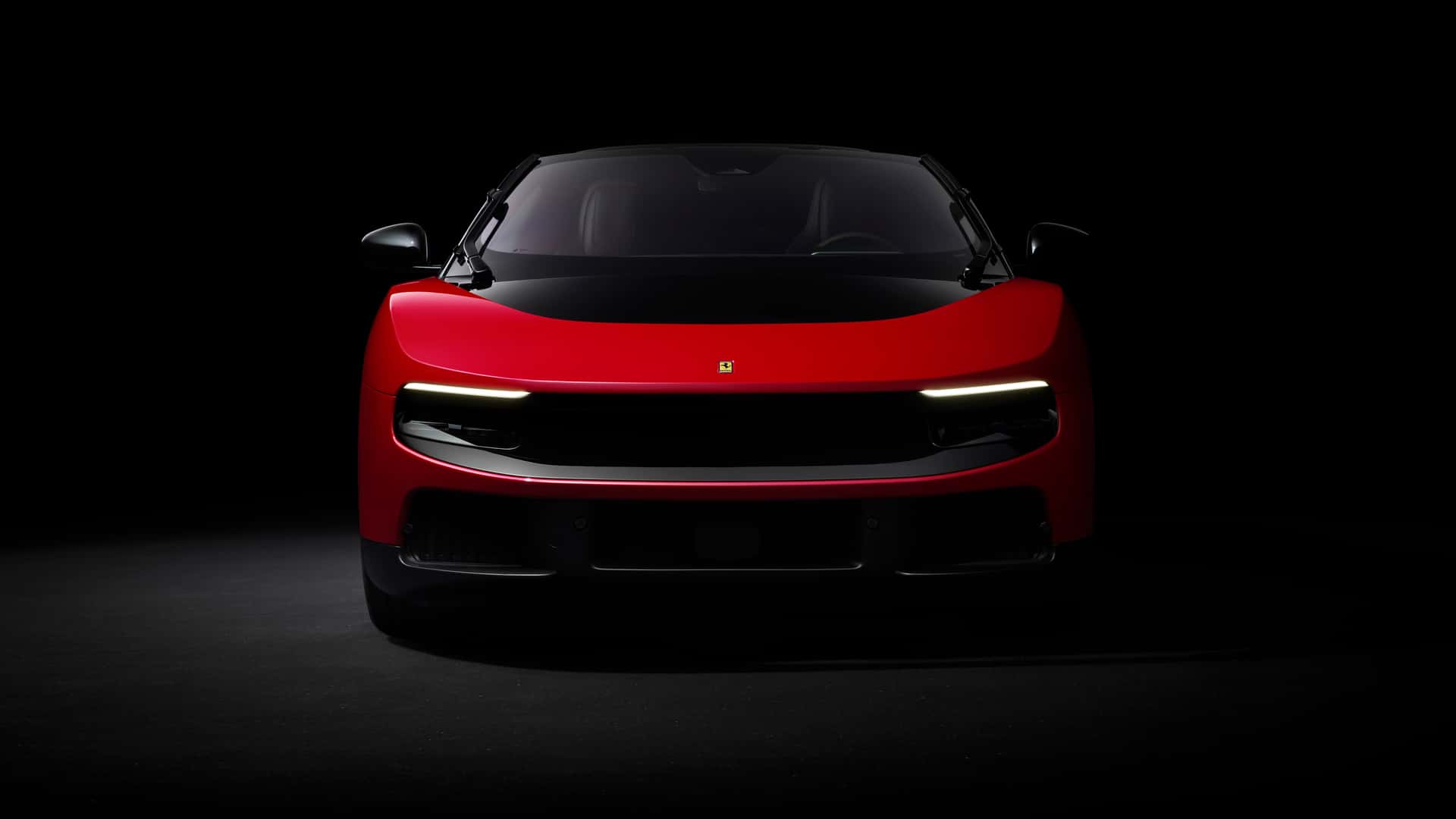Interior of Ferrari Luce