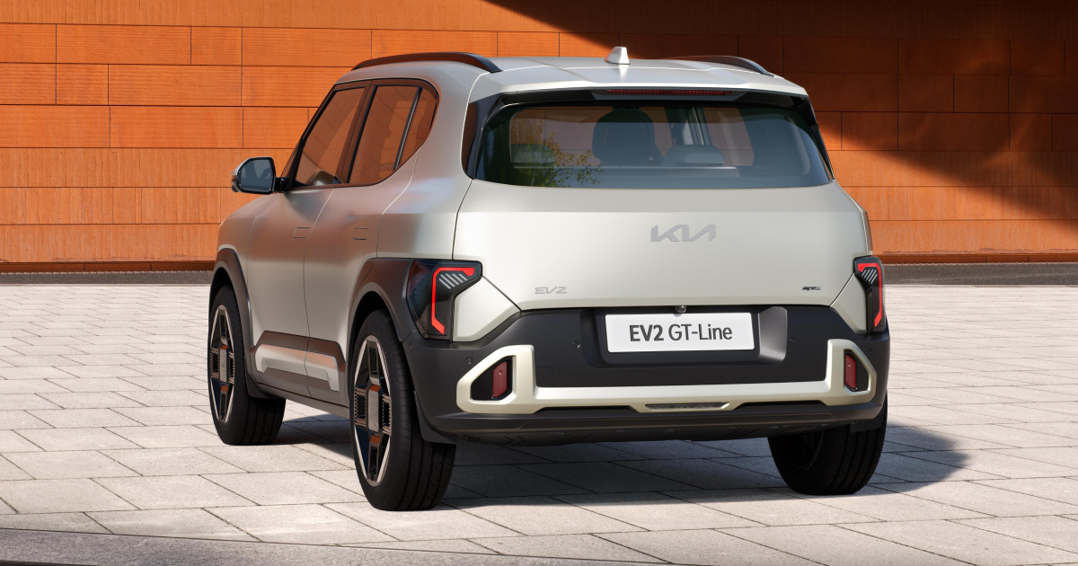 Interior of Kia EV2