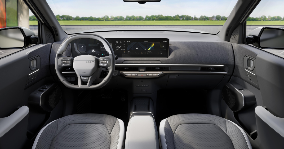 Electric crossover Kia EV2 – front view