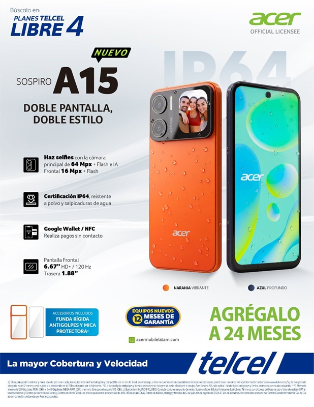 Зображення задньої камери Acer Sospiro A15