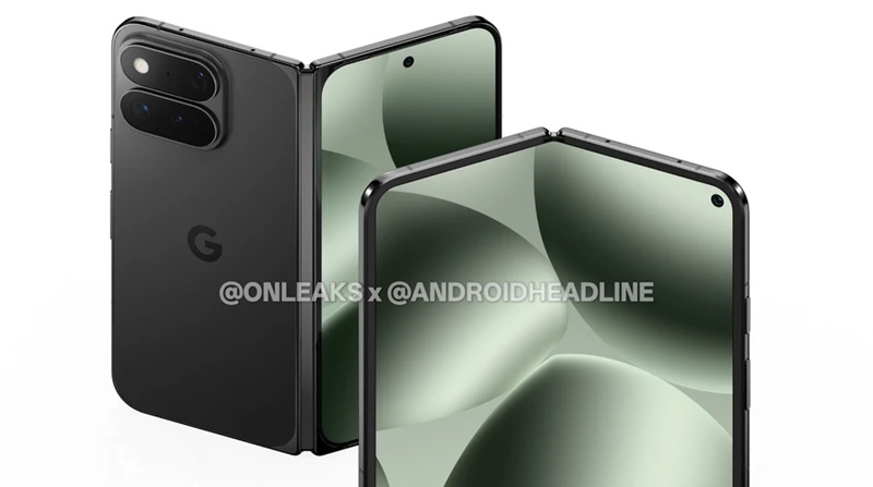 Render of Google Pixel 11 Pro Fold 2