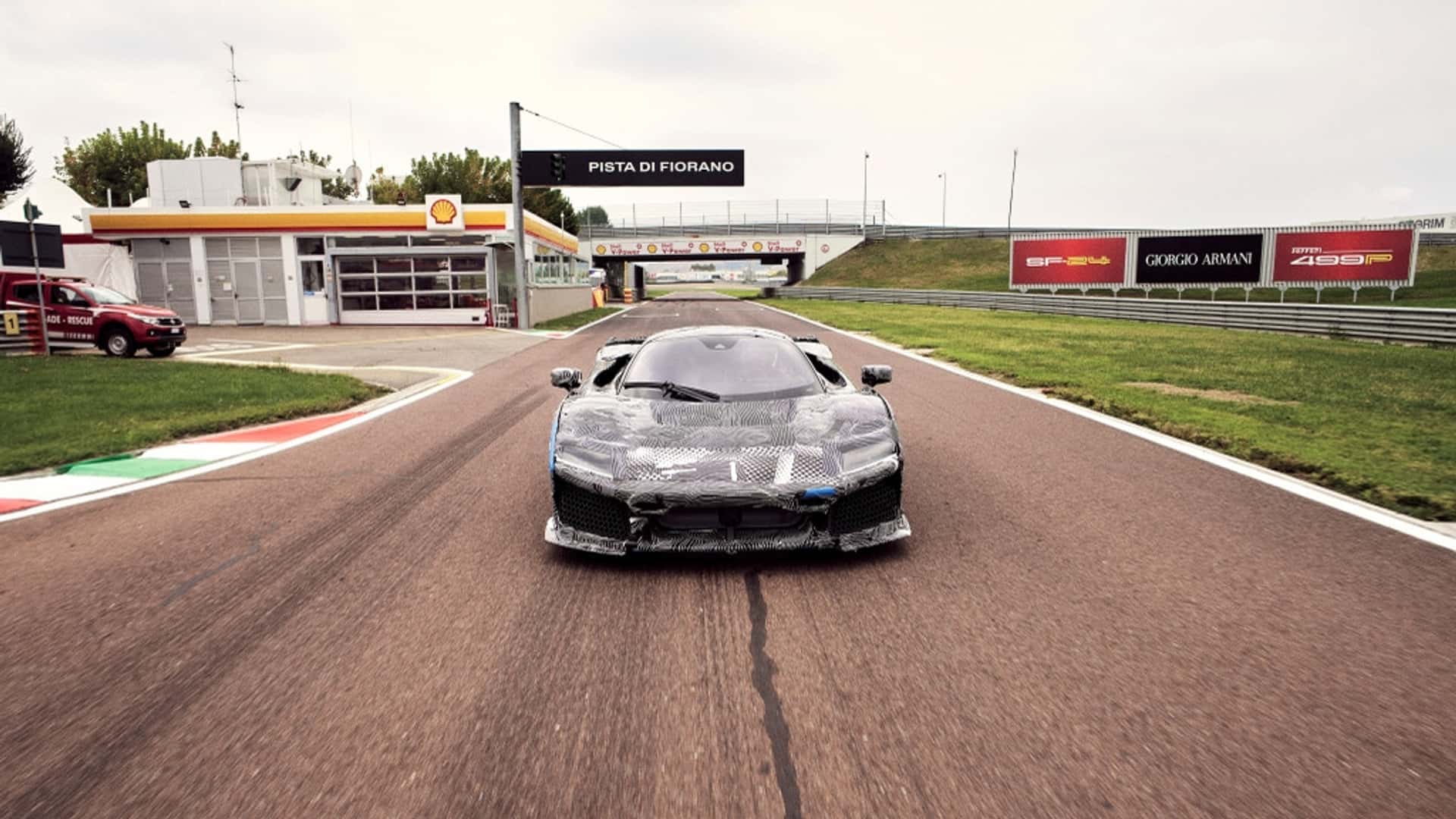 Ferrari F80 Aperta side profile