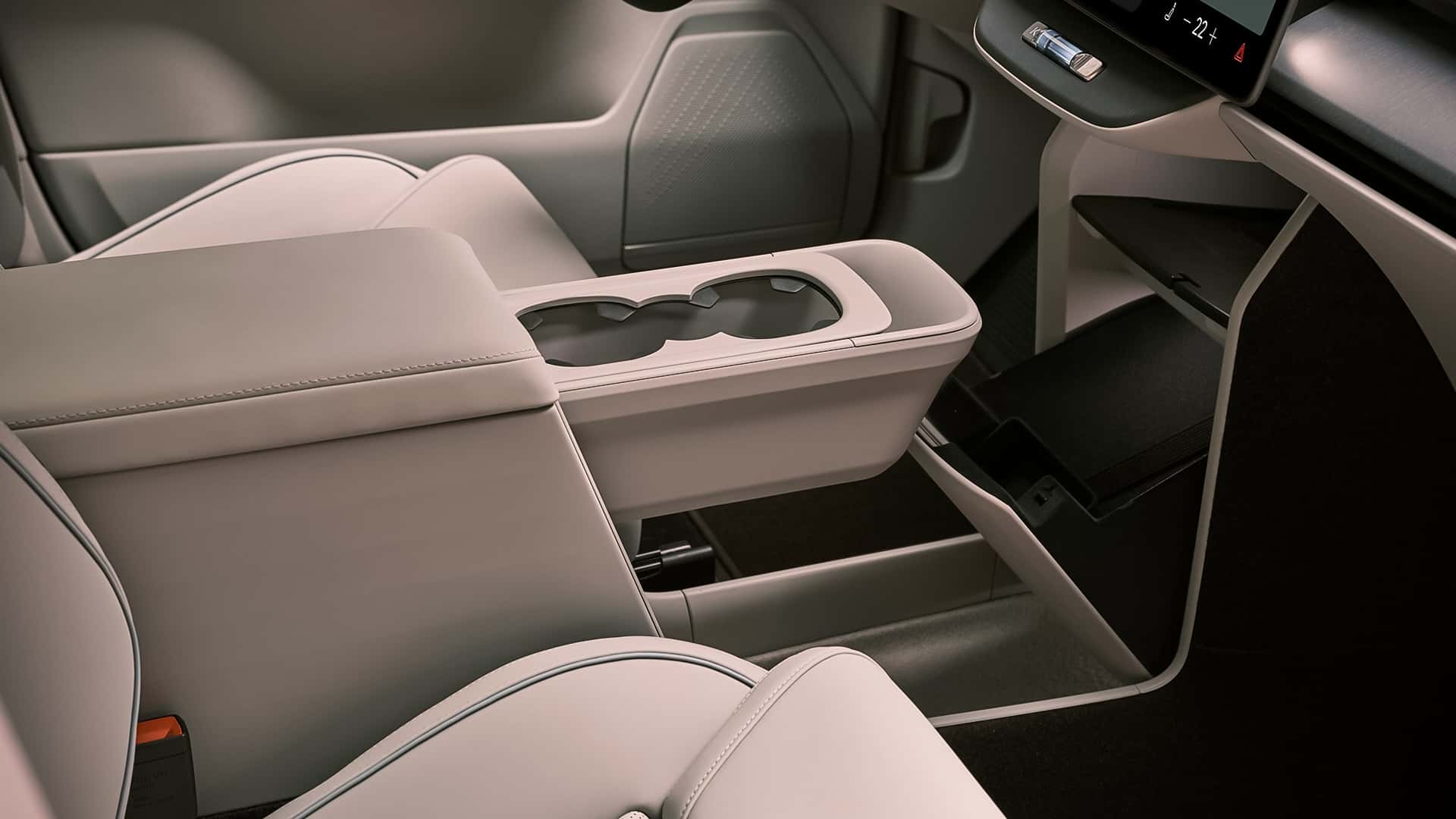 Overview from above on Volvo EX60