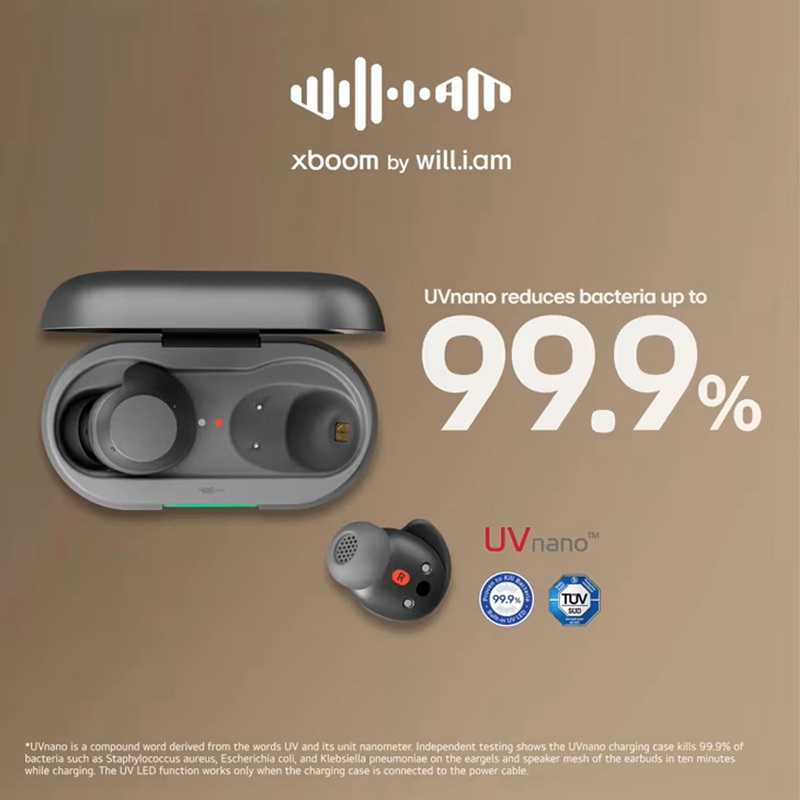 LG xboom Buds Plus wireless headphones