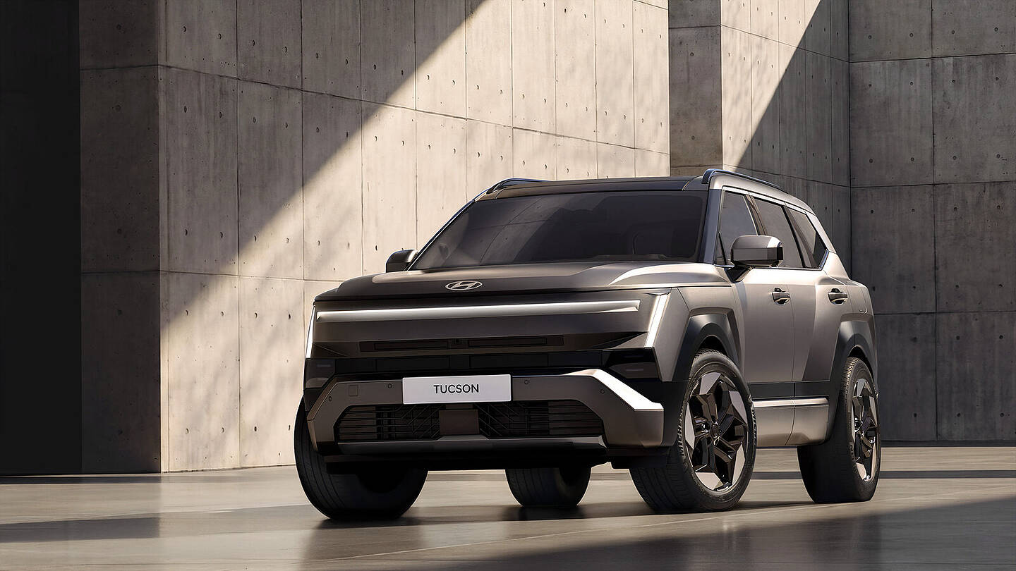 Передня частина нового Hyundai Tucson від Hyundai через Autoevolution