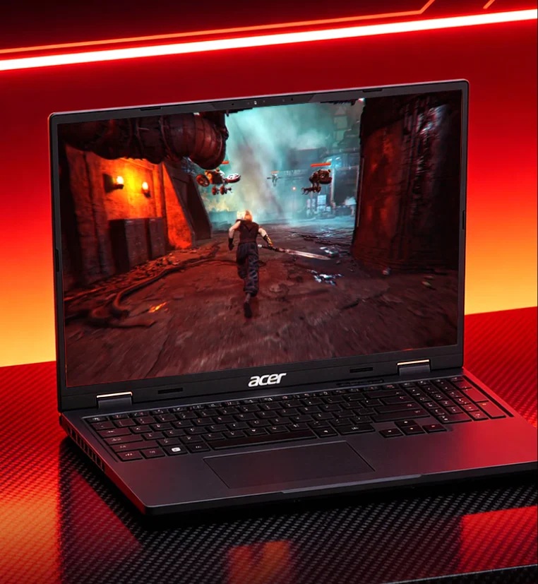 Acer Shadow Knight Neo 16 дисплей і клавіатура