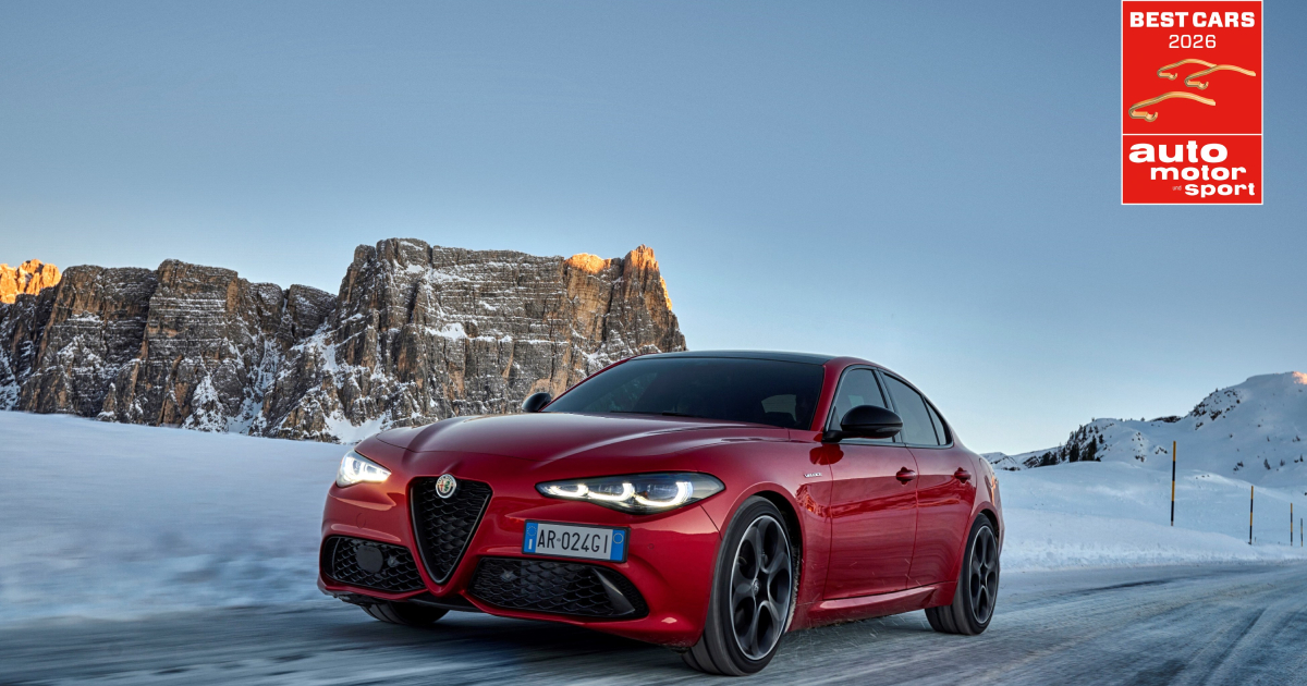 Photo of Alfa Romeo Giulia winner of BEST CARS 2026