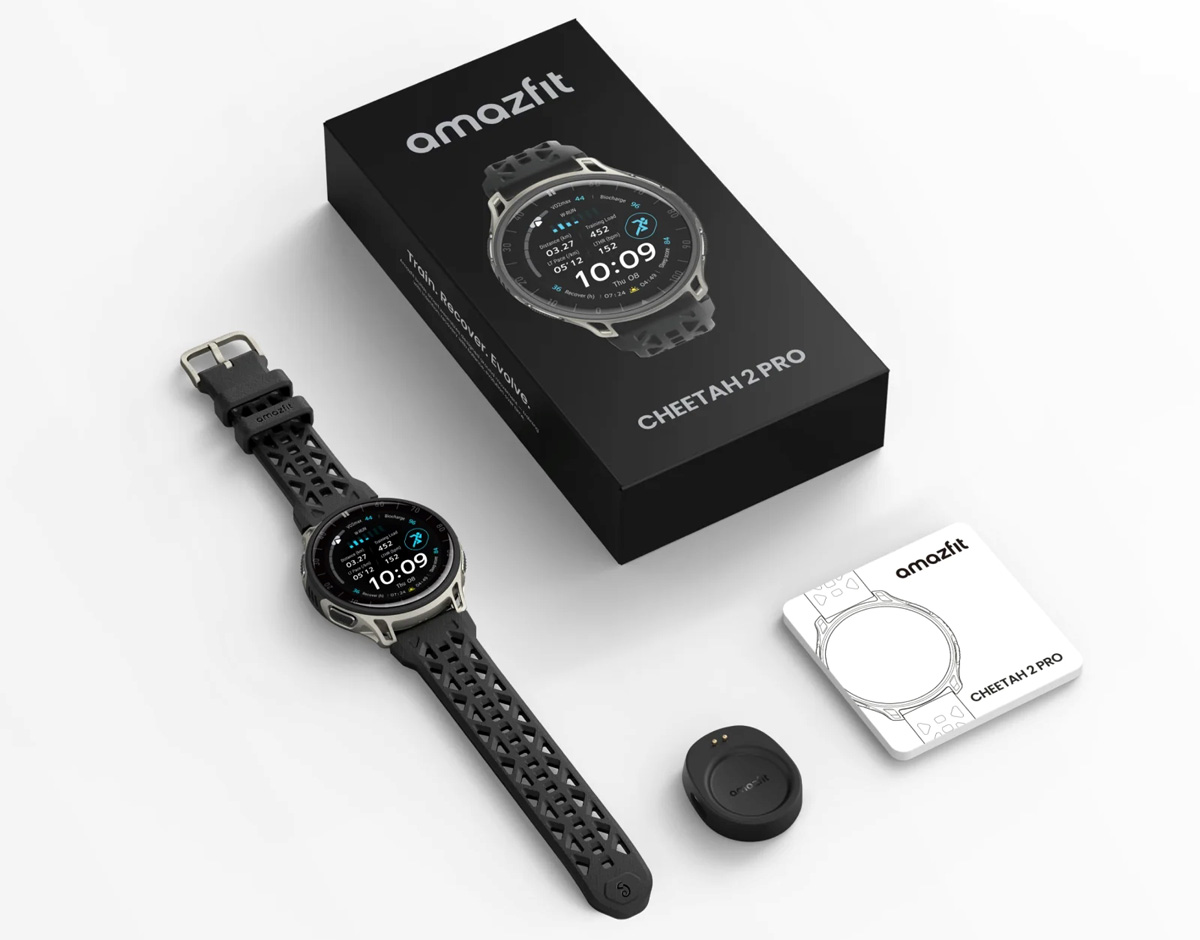 Комплектация и аксессуары Amazfit Cheetah 2 Pro