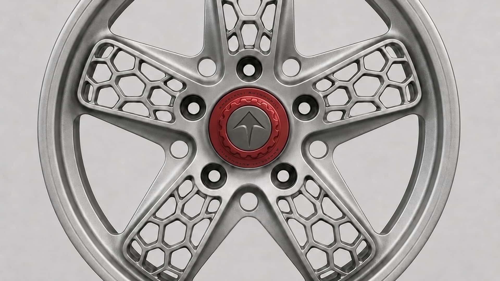 Angelelli Automobili Project 754 - titanium components