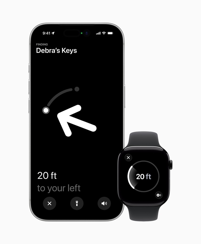 Apple AirTag used in Precision Finding situation