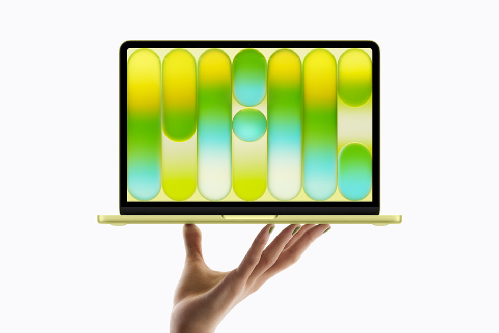 MacBook Neo з фронтальним оглядом