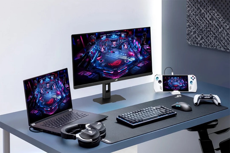 ROG Strix XG259QNSR Ace в черном и белом цветах
