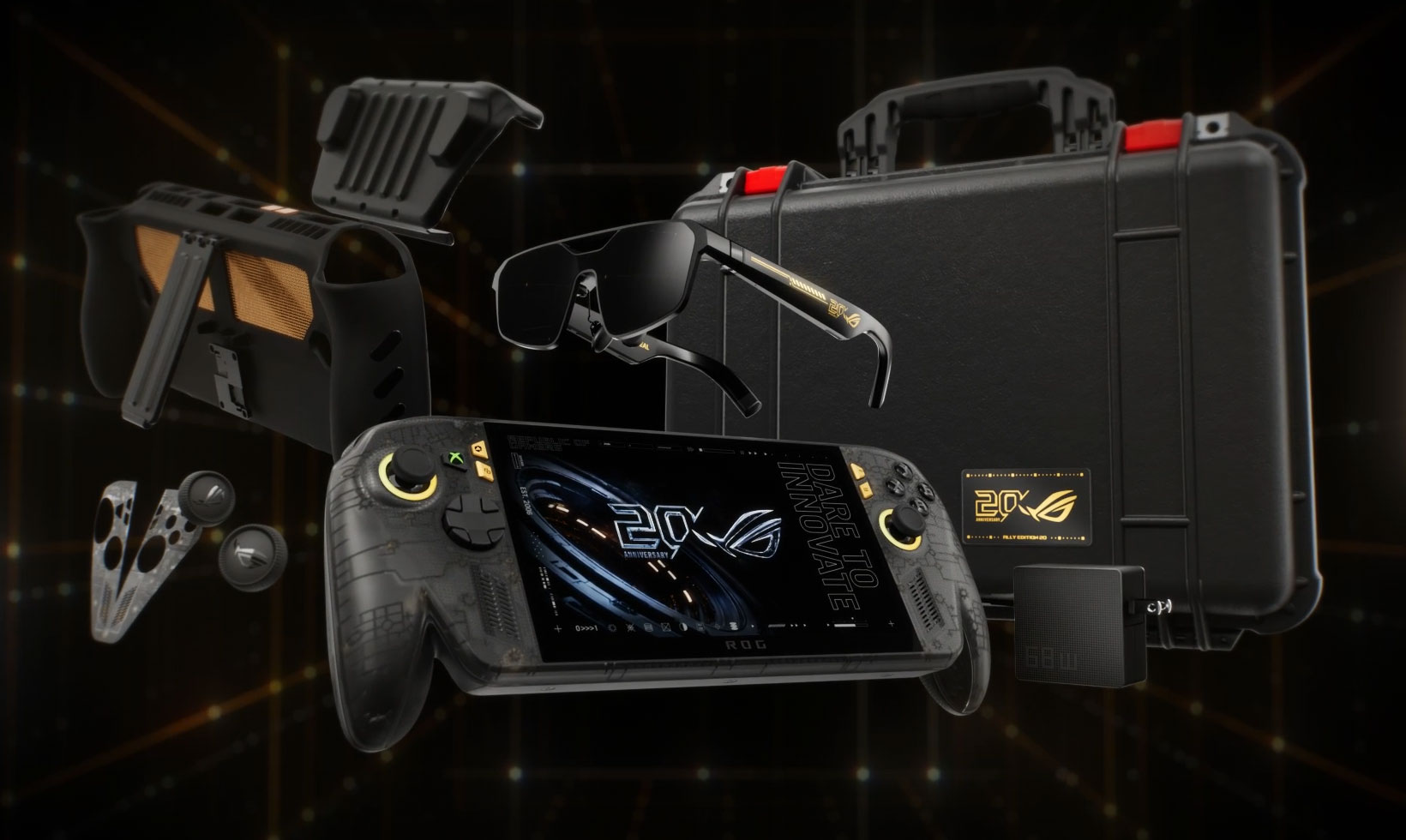 ROG Xbox Ally X20 bundle with AR glasses. Image: Asus