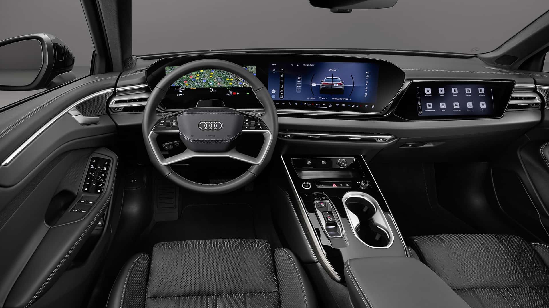 Audi A6 Allroad вид спереди
